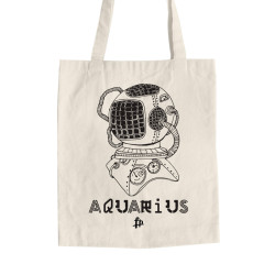 Steampunk Ζώδια - Υδροχόος (Τσάντα  Αγοράς)